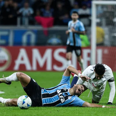 PORTO ALEGRE, RS, BRASIL, 23-07-2025: Grêmio  x Alianza Lima válido pelas playoffs da Copa Sul-americana. O tricolor vai buscar o placar negativo contra os peruanos. Foto: Duda Fortes / Agência RBS<!-- NICAID(16086803) -->