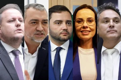 Principais pré-candidatos ao governo do RS: Covatti Filho, Edegar Pretto, Gabriel Souza, Juliana Brizola e Luciano Zucco (Foto: Montagem / Zeca Ribeiro/Câmara dos Deputados; Anselmo Cunha/Agencia RBS; Carolina Antunes/Divulgação; Mateus Bruxel/Agencia RBS; Mario Agra/Câmara dos Deputados)<!-- NICAID(16138108) -->