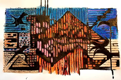 Uma das obras da exposição Paisagens In-Visíveis, de Tereza Albano, que inaugura nesta sexta-feira na Galeria Municipal de Arte Gerd Bornheim, em Caxias do Sul.<!-- NICAID(15989888) -->
