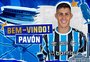 Grêmio confirma contratação do atacante Cristian Pavón