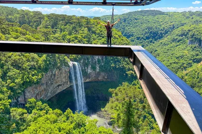 "Corajoso" é a nova experiência de turismo de aventura do Parque do Caracol.<!-- NICAID(16186694) -->
