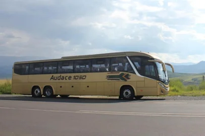 Chega ao mercado africano o novo ônibus rodoviário Audace 1050 da Marcopolo.<!-- NICAID(16101573) -->