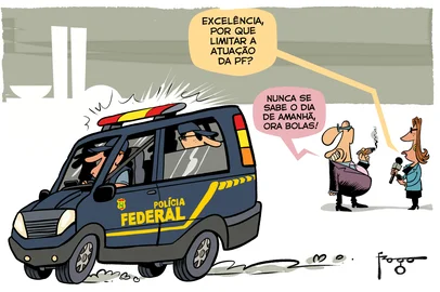 Gilmar Fraga / Agencia RBS PORTO ALEGRE, RS, BRASIL, 11-11-2025: Charge do Fraga. Foto: Gilmar Fraga/Agência RBS<!-- NICAID(16165455) -->