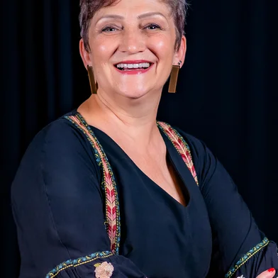 Zica Stockmans, fundadora do grupo Tem Gente Teatrando, que celebra 35 anos em 2024.<!-- NICAID(15905008) -->