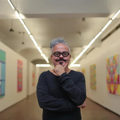 PORTO ALEGRE, RS, BRASIL, 26-08-2016 : Retrato do estilista Ronaldo Fraga. (Foto: ANDRÉ ÁVILA/Agência RBS)<!-- NICAID(12404494) -->