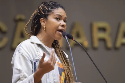 Vereadora de Porto Alegre Karen Santos (PSOL)<!-- NICAID(15885037) -->