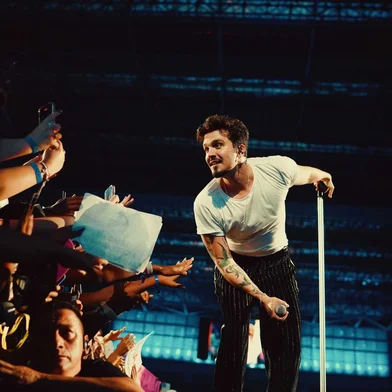 Luan Santana no espetáculo Registro Histórico