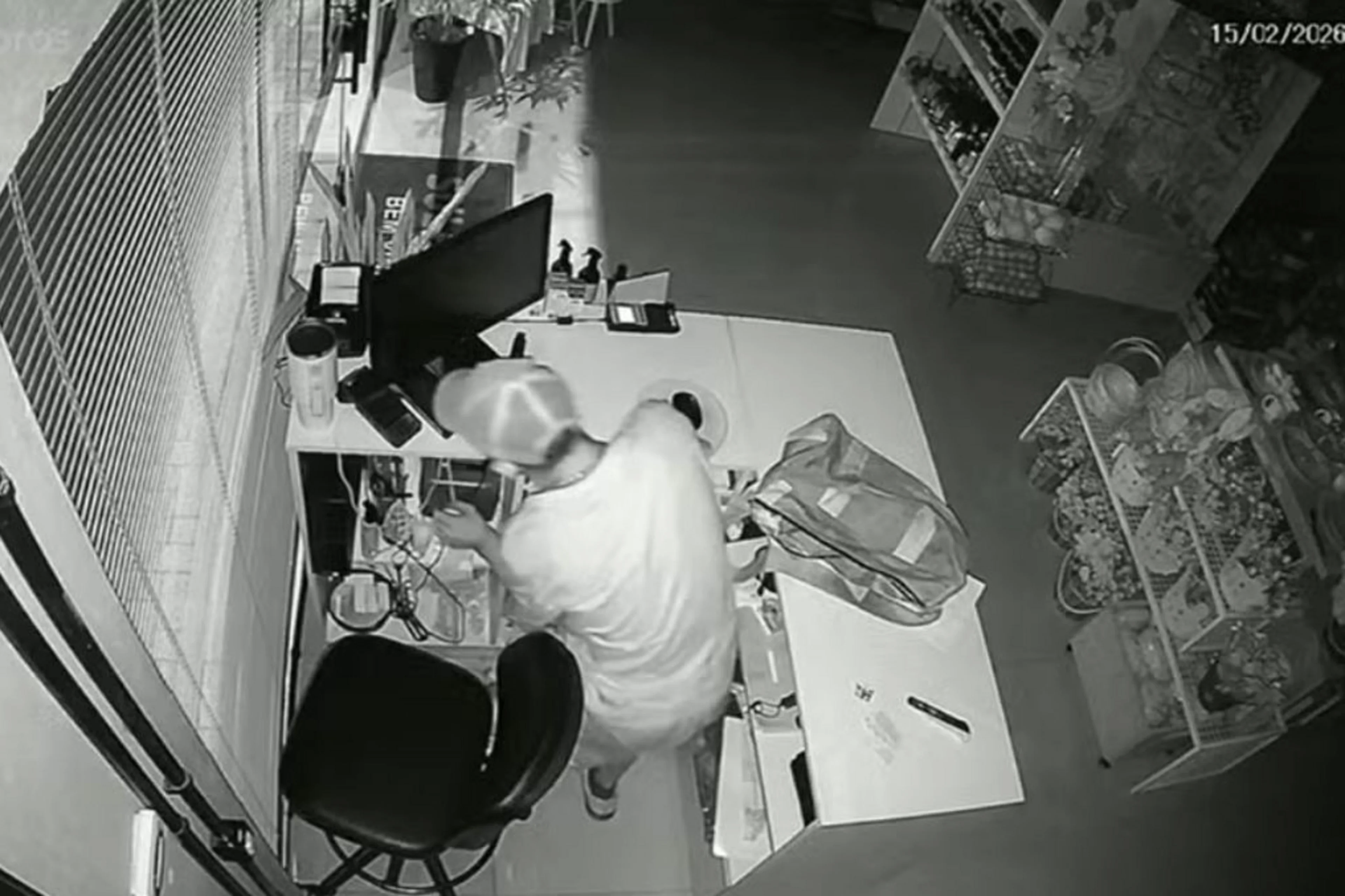 Câmera de segurança/Reprodução