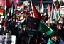 FOTOS: protesto por cessar-fogo em Gaza reúne cerca de 300 mil pessoas em Londres