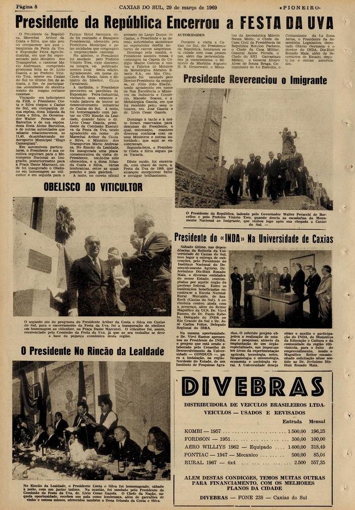 Jornal Pioneiro / Reprodução