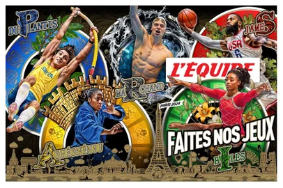 Jornal L'Équipe, Paris 2024