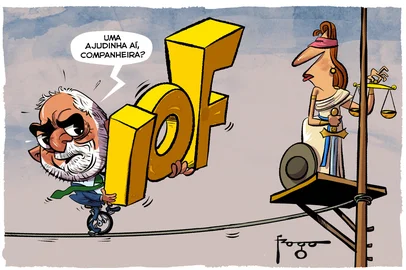 PORTO ALEGRE, RS, BRASIL, 26-06-2025: Charge de Gilmar Fraga. Foto: Gilmar Fraga/Agência RBS<!-- NICAID(16072220) -->