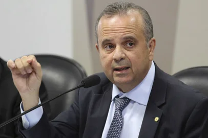 O secretário especial de Previdência e Trabalho do Ministério da Economia, Rogério Marinho, durante reunião de instalação da Comissão Especial do Senado destinada a acompanhar a tramitação, na Câmara, da proposta da reforma Previdência.