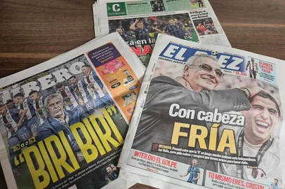 Jornais peruanos de 7/5 não destacam partida entre Atlético Grau e Grêmio<!-- NICAID(16031984) -->