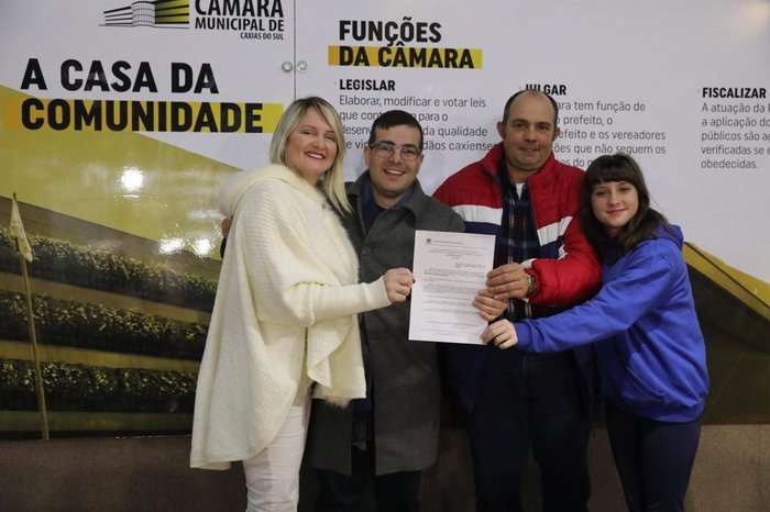 Rhebekka de Moraes / Câmara de Vereadores de Caxias do Sul,Divulgação