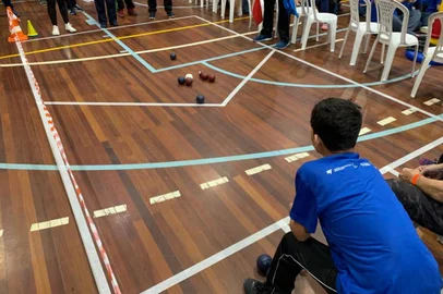 Festival Paralímpico 2023, no  Parque Municipal Ararigboia, para pessoas com deficiência em Porto Alegre.<!-- NICAID(15549368) -->