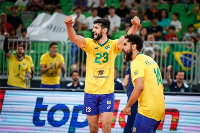 Flávio, Fernando Cachopa, vôlei