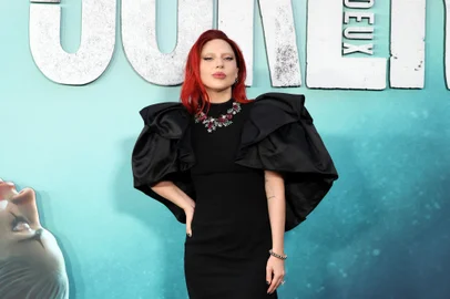 HOLLYWOOD, CALIFORNIA - SEPTEMBER 30: Lady Gaga attends the Los Angeles Premiere of Warner Bros. Pictures "Joker: Folie a Deux" at TCL Chinese Theatre on September 30, 2024 in Hollywood, California.   Monica Schipper/Getty Images/AFP (Photo by Monica Schipper / GETTY IMAGES NORTH AMERICA / Getty Images via AFP)<!-- NICAID(15881214) -->