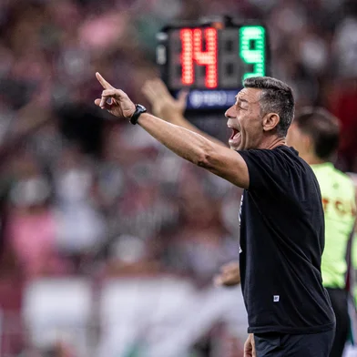 Pedro Caixinha, técnico do Santos<!-- NICAID(16016533) -->