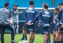 Biel, Diego Souza e Elkeson: Grêmio testa combinações para formar dupla de ataque na Série B