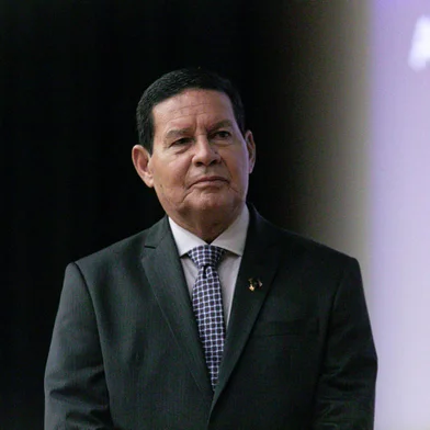 (Brasilia-DF, 09/11/2020) Presidente da República em Exercício, Hamilton Mourão, durante Palestra para o curso de Política, Estratégia e Alta Administração do Exército (CPEAX).Foto: Romério Cunha/VPRIndexador: ROMERIO CUNHA<!-- NICAID(14641922) -->