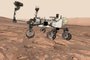 Sonda Curiosity, da Nasa, lançada em 2011 ao espaço para explorar Marte<!-- NICAID(15405514) -->