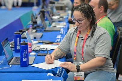 Maria Portela é observadora do judô nos Jogos da Juventude 2025.