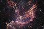 NGC 346 é uma região de formação estelar localizada na Pequena Nuvem de Magalhães, uma galáxia satélite anã da nossa própria galáxia, a Via Láctea<!-- NICAID(15321024) -->