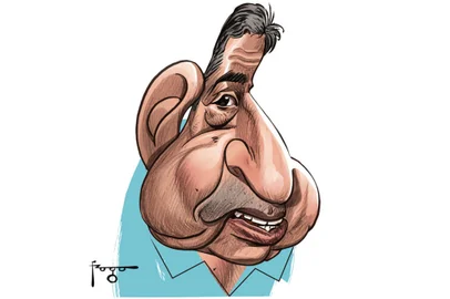 Caricatura de Sebastião Melo, prefeito eleito de Porto Alegre, feita por Gilmar Fraga para ilustrar a seção Frases da Semana, publicada na superedição de Zero Hora de 5 e 6 de dezembro de 2020 - VERSÃO ONLINE<!-- NICAID(14661060) -->