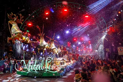 Vem aí o Natal Luz de Gramado que abre a venda de ingressos nesta sexta-feira(8) no site do evento. Estarão disponíveis para compra bilhetes para o Grande Desfile de Natal, que ocorre nas quartas, sextas e sábados na Avenida das Hortênsias e para o Nativitaten que ocorre nas quintas e domingos no lago do Centro de Eventos Serra Park.<!-- NICAID(16094796) -->