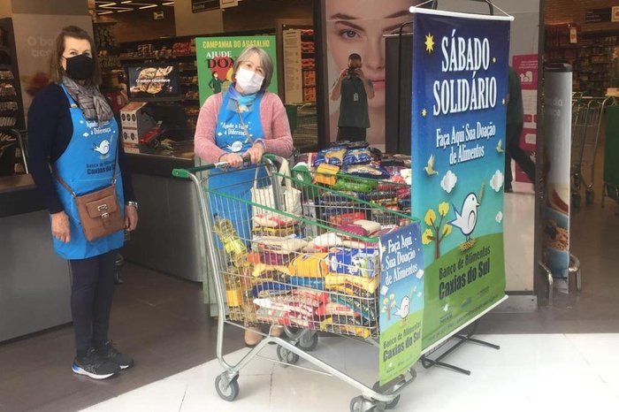 Banco de Alimentos busca voluntários para campanha deste sábado