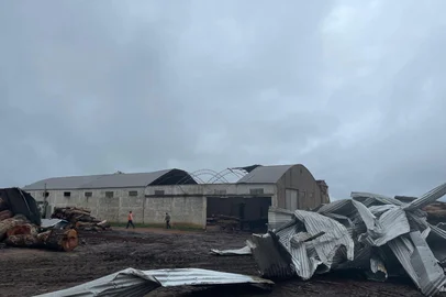 Chuvas em Cerrito - Foto:  Celestino Garcia/Assessor de Comunicação de Cerrito/Divulgação<!-- NICAID(15712477) -->