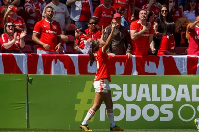 Inter x Corinthians, no Beira-Rio, pelo jogo de ida da final do Brasileirão Feminino<!-- NICAID(15209373) -->