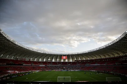 Porto Alegre, RS, Brasil, 10/04/2025 - SC Internacional vs Atlético Nacional de Medellín-COL, no estádio Beira-Rio, em Porto Alegre - Foto: Jefferson Botega/Agência RBSIndexador: Jeff Botega<!-- NICAID(16014533) -->