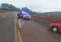 Motorista morre ao colidir carro com barranco na BR-158, em Palmeira das Missões 