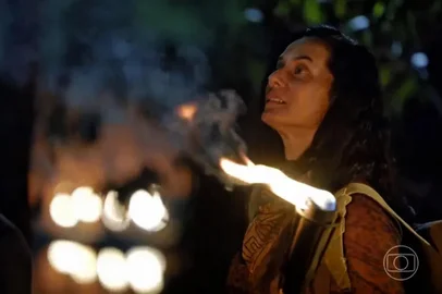 Atriz Mônica Carvalho foi a primeira eliminada de No Limite, na edição de 2023<!-- NICAID(15486312) -->