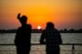 PORTO ALEGRE, RS, BRASIL, 25.07.2022: Final de tarde de calor na capital. Foto: Camila Hermes/Agencia RBS<!-- NICAID(15157967) -->