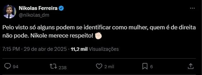 Redes sociais / Reprodução Redes sociais / Reprodução