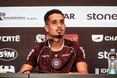 Atacante Felipe Rangel, novo reforço do Caxias<!-- NICAID(16246198) -->