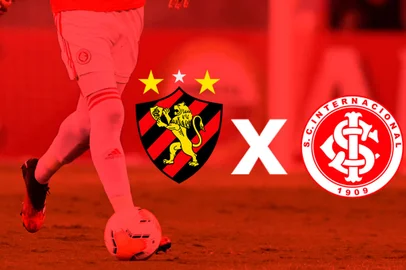 escudos , montagem , futebol , brasileirão , sport, inter<!-- NICAID(14881663) -->