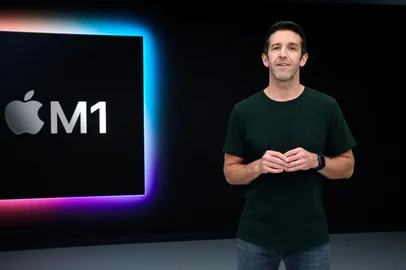 (FILES) This handout released and taken on November 10, 2020 by Apple inc. shows Apple's vice president of Hardware Engineering John Ternus unveiling  M1, the first chip designed specifically for the Mac during a special event at Apple Park in Cupertino, California. Apple announced on April 20, 2026 that CEO Tim Cook would step down in September, handing the chief executive job to company veteran John Ternus. (Photo by Handout / Apple Inc. / AFP) / RESTRICTED TO EDITORIAL USE - MANDATORY CREDIT "AFP PHOTO /Apple Inc. " - NO MARKETING - NO ADVERTISING CAMPAIGNS - DISTRIBUTED AS A SERVICE TO CLIENTS<!-- NICAID(16269836) -->