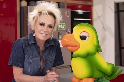 Ana Maria Braga com Louro ManÃ©<!-- NICAID(15593135) -->