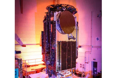 Júpiter 3, da Hughes Network Systems, foi desenvolvido pela Maxar Technologies e é maior satélite de comunicações do mundo será lançado nesta quarta-feira. <!-- NICAID(15492894) -->