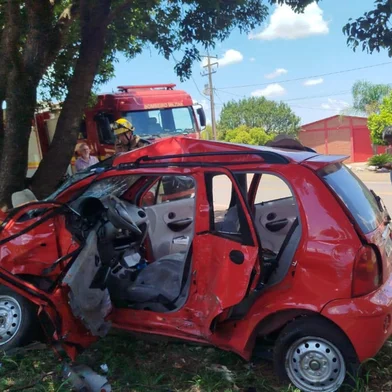 Fotos do acidente que resultou em morte em Santa Rosa<!-- NICAID(16209491) -->