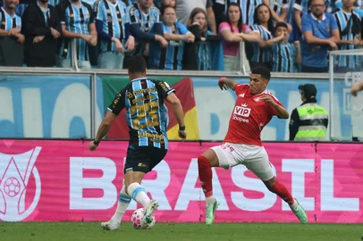 PORTO ALEGRE, RS, BRASIL, 11-10-2026: Grêmio vs Internacional, clássico GreNal nº455, pelo Campeonato Brasileiro Série A 2026. O jogo ocorre na Arena, em Porto Alegre. Foto: Ricardo Duarte/SC InternacionalIndexador: ricardo duarte<!-- NICAID(16385456) -->