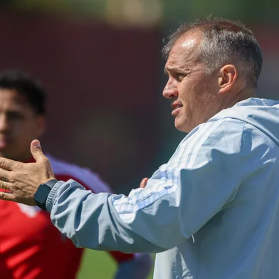 Apresentação de Eduardo Baptista, novo técnico do Inter<!-- NICAID(16372987) -->