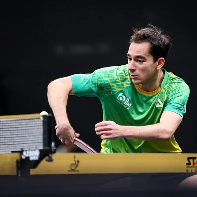 Hugo Calderano, tênis de mesa