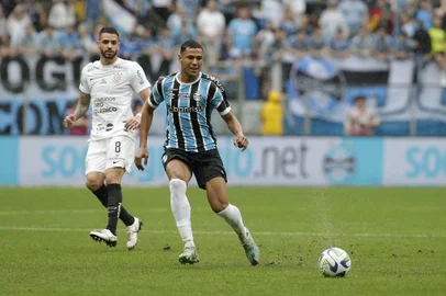 Porto Alegre, RS, Brasil, 12/11/2023 - Grêmio vs Corinthians na Arena - Foto: Lauro Alves/Agência RBS<!-- NICAID(15595172) -->