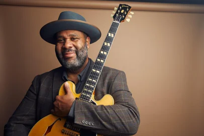 Cantor e guitarrista norte-americano Kirk Fletcher<!-- NICAID(16287553) -->