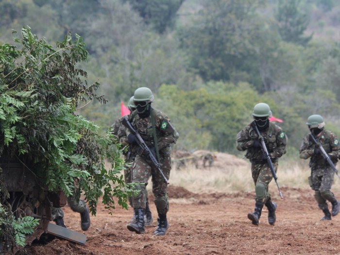 Luciano Souza / Exército Brasileiro/Divulgação Luciano Souza / Exército Brasileiro/Divulgação